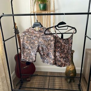 Matching workout set